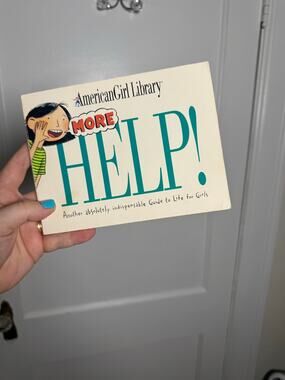 Vintage 1996 American Girl More Help Book First Edition Pleasant Company Girls